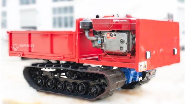 爬山虎履带式自卸车