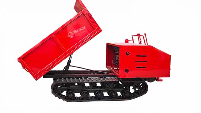 履带式自卸运输车