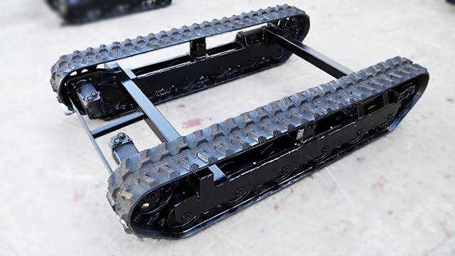 橡胶履带底盘在复杂地形作业中的实用助力！