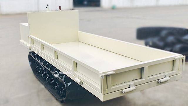 气动马达履带运输车