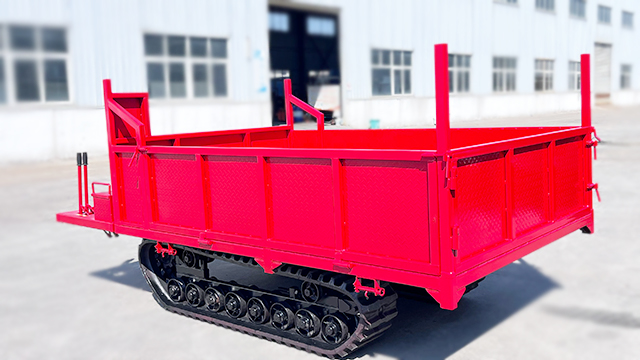 拉木头履带底盘车