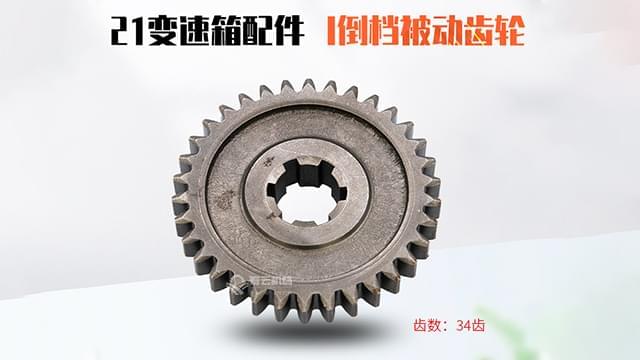 21变速箱I倒档被动齿轮
