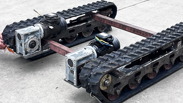 遥控电机履带底盘