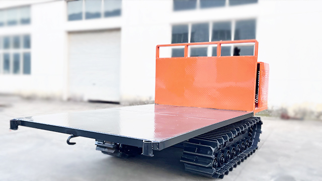 4吨载重平板履带车