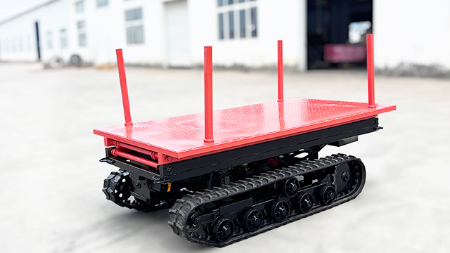 平板升降履带车