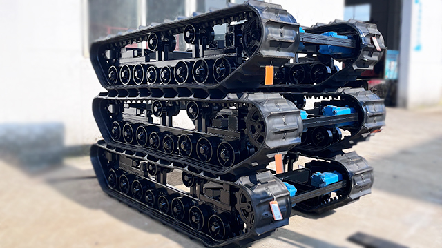 2米3长液压马达履带底盘