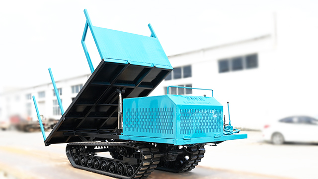 拉木头自卸履带车