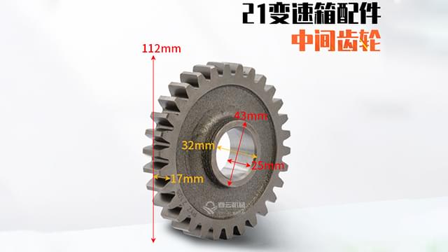 21变速箱中间齿轮