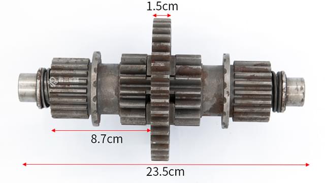 18变速箱配件转向制动轴总成