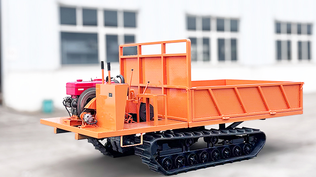 自卸履带底盘车